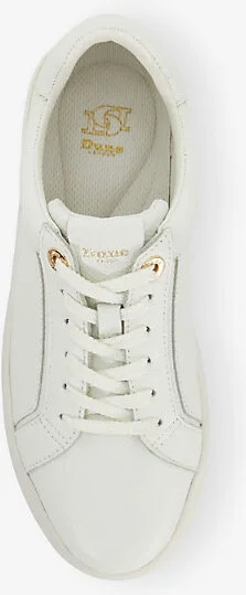 Womens White Leather Emeelia Leather Low-Top Trainers Eur 39 / 6 Uk Women - Image 2