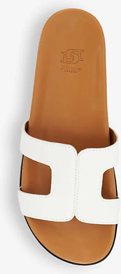 Womens White-Leather Loupa Dd-Strap Leather Sandals Eur 41 / 8 Uk Women - Image 2