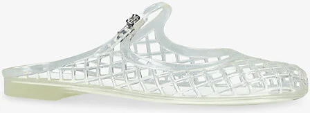 Womens White Mellow Mary Jane Jelly Shoes Eur 41 / 8 Uk Women