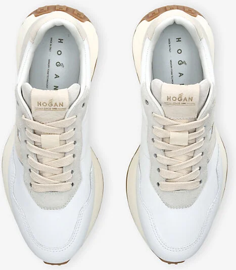 Womens White/Oth Allacciato H641 Leather Trainers Eur 39 / 6 Uk Women - Image 2