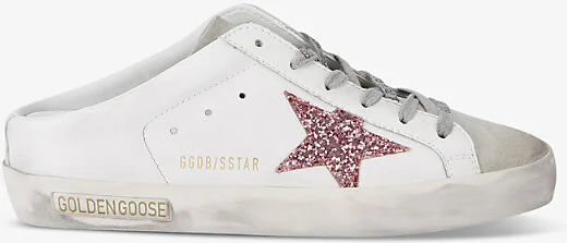 Womens White/Oth Women's Superstar Sabot Backless Leather Low-Top Trainers Eur 37 / 4 Uk Women