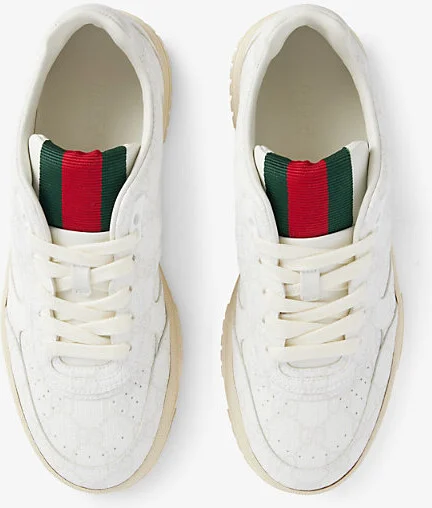 Womens White Re-Web Supreme Low-Top Canvas Trainers Eur 36 / 3 Uk Women - Image 2