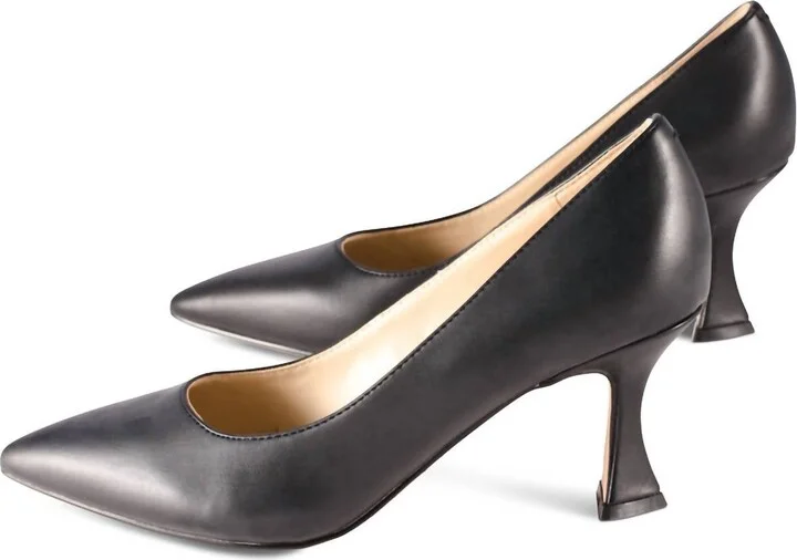 Women's Whynot Mid Flared Pumps In Black