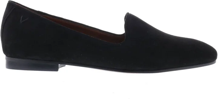 Women's Willa Flat Loafers In Black Suede