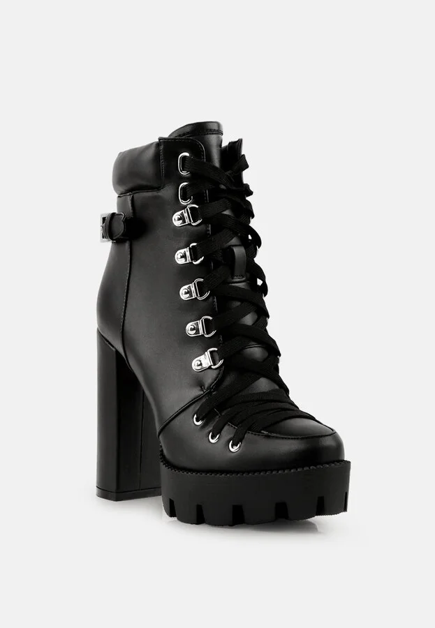 Womens willow combat boot - Image 6