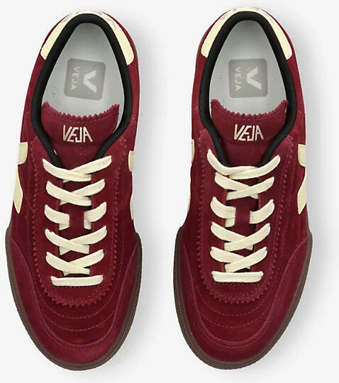 Womens Wine Comb Panenka Suede Trainers Eur 40 / 7 Uk Women - Image 2