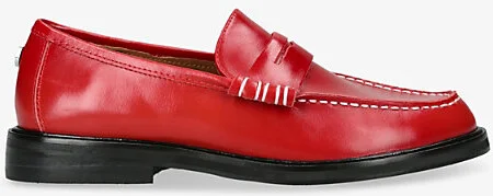 Womens Wine Madison Leather Shoes Eur 37 / 4 Uk Women