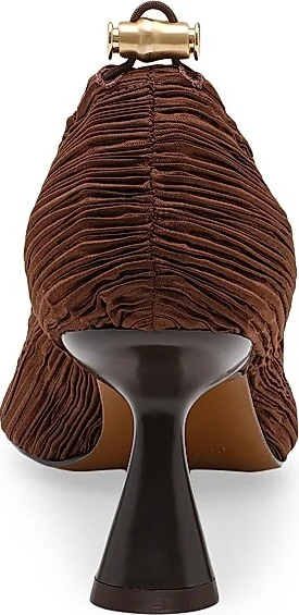 Women's Winona 70MM Crinkled Pumps - Java - Size 6 - Image 3