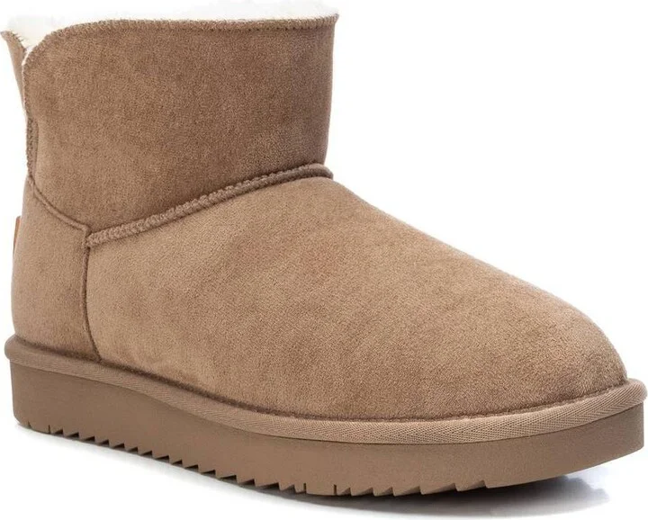 Women's Winter Booties By Xti - Beige/khaki