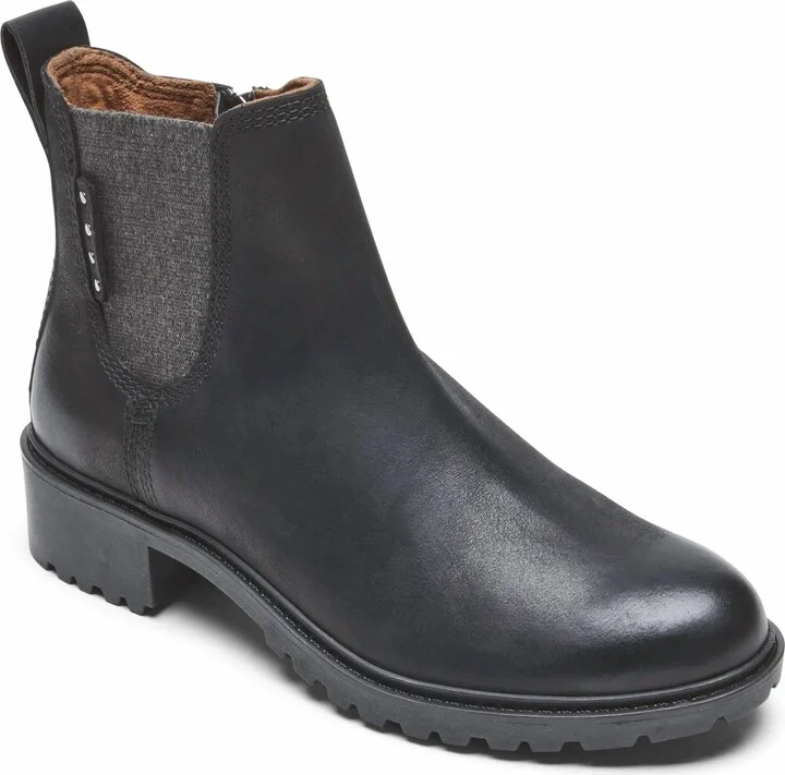 Women's Winter Chelsea Waterproof Boot In Black