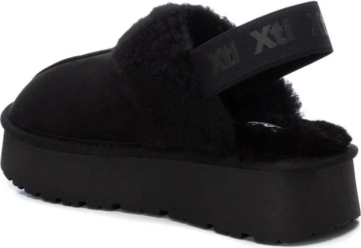 Women's Winter Suede Clogs By Xti - Image 2