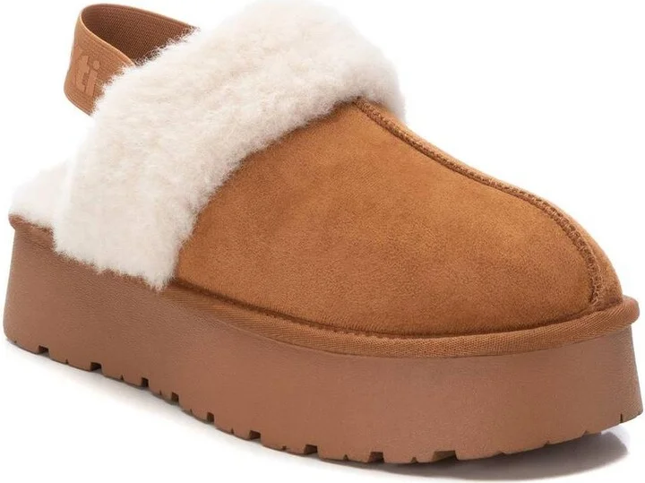 Women's Winter Suede Clogs By Xti - Image 10