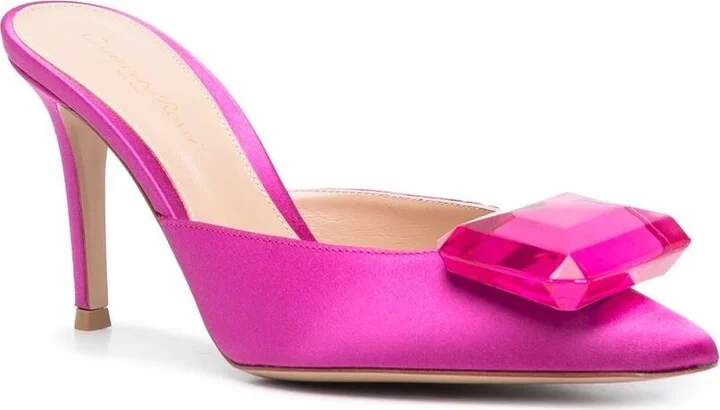 Women's With Heel Fuchsia - Image 2