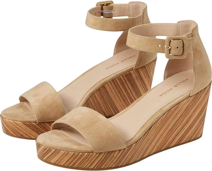 Women's Witten Wedge Sandals In Latte