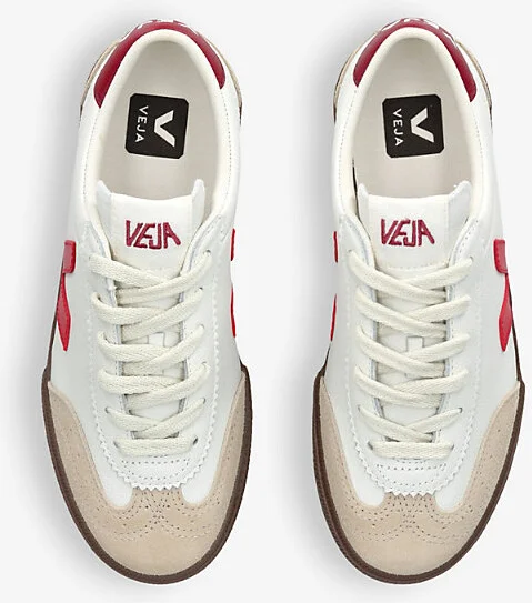 Womens Women's Volley Logo-Embroidered Canvas Low-Top Trainers Eur 39 / 6 Uk Women - Image 2