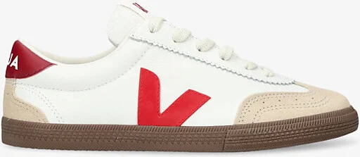Womens Women's Volley Logo-Embroidered Canvas Low-Top Trainers Eur 39 / 6 Uk Women