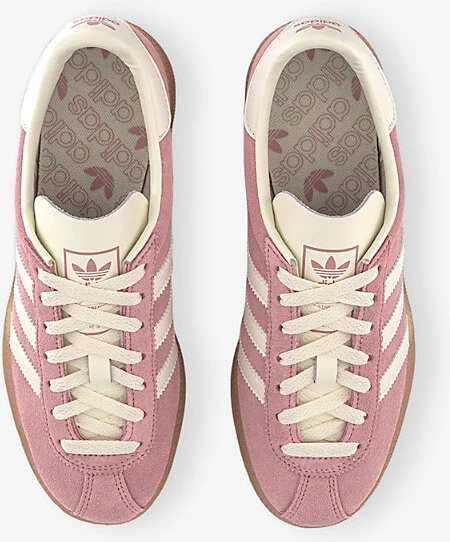 Womens Wonder Mauve Muenchen Suede Low-Top Trainers Eur 42/ 9 Uk Women - Image 2