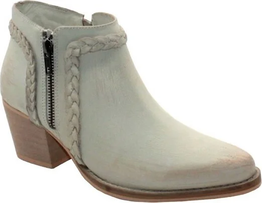 Women's Wo's Bronco Braided Ankle Bootie - Very Volatile