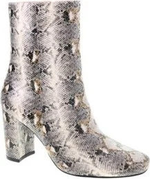 Women's Wo's Mid Calf Snake Print Boots - CHINESE LAUNDRY US8.5