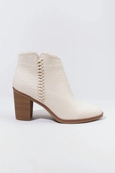 Women's Wo's Side Braid Python Booties - MIA - Image 2
