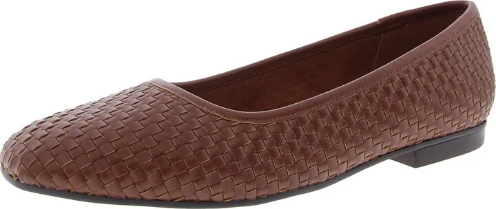 Womens Woven Man Made Flat Shoes