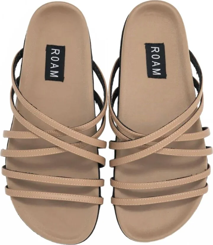 Women's X Flat Sandal In Nude
