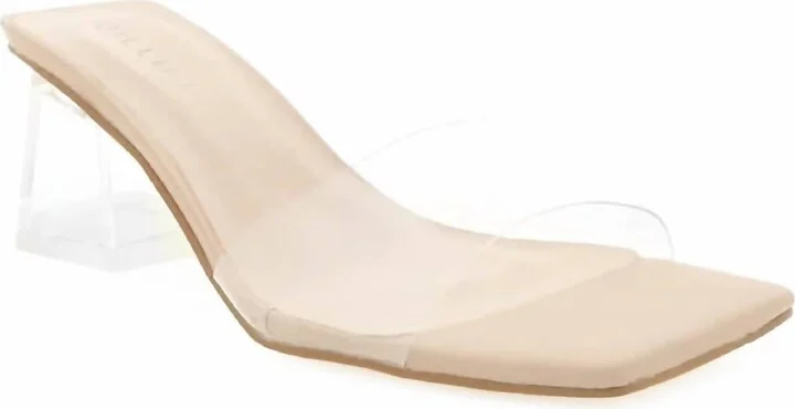 Women's Xava Heel Sandal In Clear