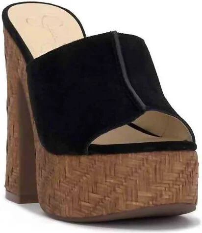 Women's Xona Platform Sandals In Black
