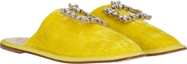 Womens Yellow Mule