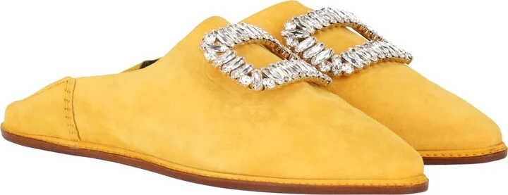 Womens Yellow Pump