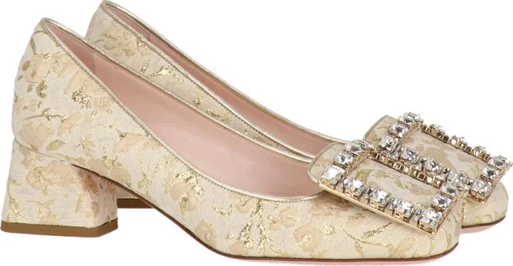 Womens Yellow Pump