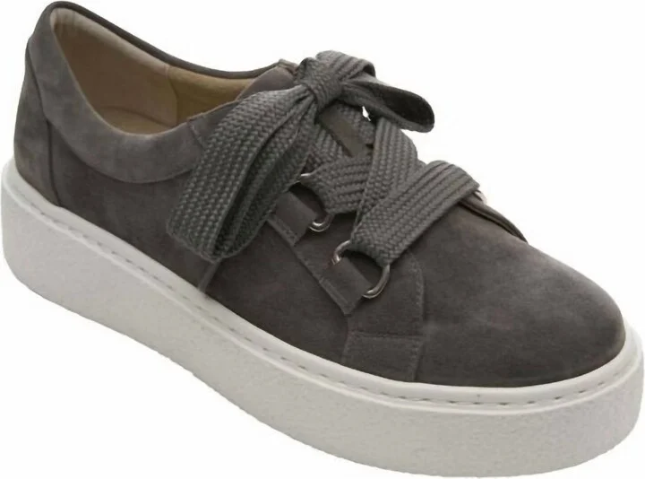 Women's Yevka Suede Sneaker In Mouse