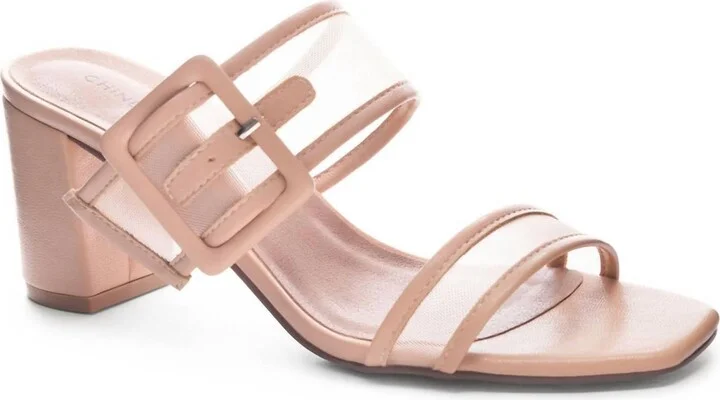 Women's Yippy Mesh Heel In Nude