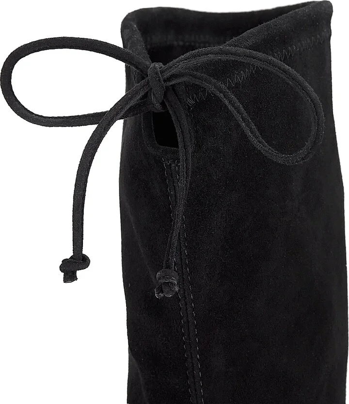Women's Yulianaland 60MM Leather Over-The-Knee Boots - Black - Size 10 - Image 5