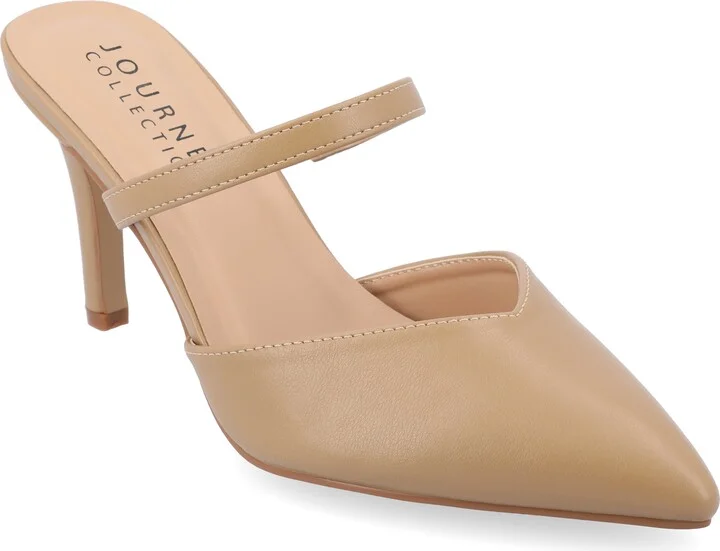 Women's Yvon SuperNatural Shades Pointed Toe Mule Pumps