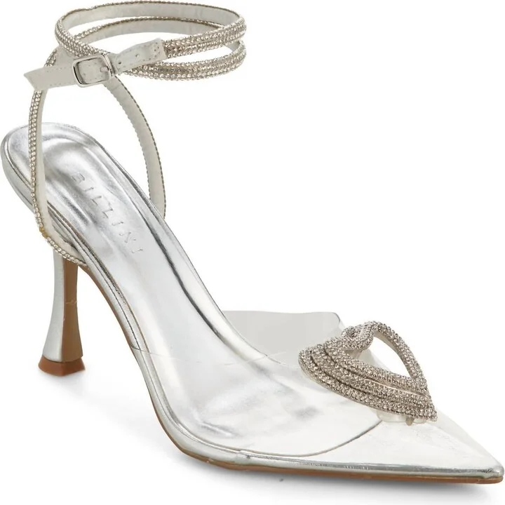 Women's Zaden Heel Sandal In Silver