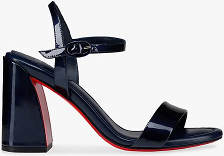Womens Zaffiro Miss Jane 85 Patent-Leather Heeled Sandals Eur 36 / 3 Uk Women