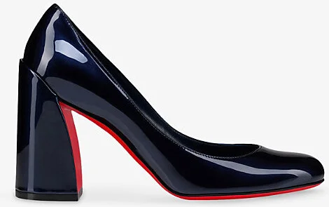 Womens Zaffiro Miss Sab 85 Patent-Leather Courts Eur 38/5 Uk Women