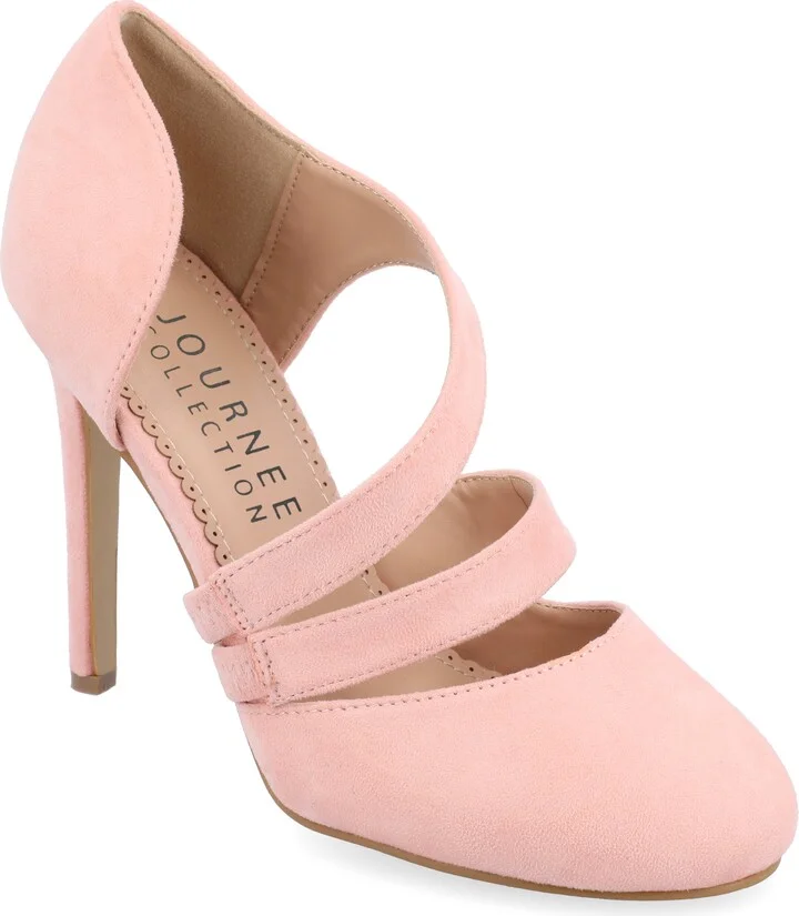 Womens Zeera Round Toe High Stiletto Pumps