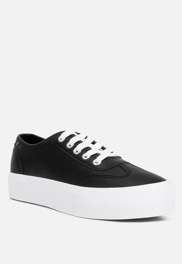 Women's zenda chunky flat form sneakers - Image 4