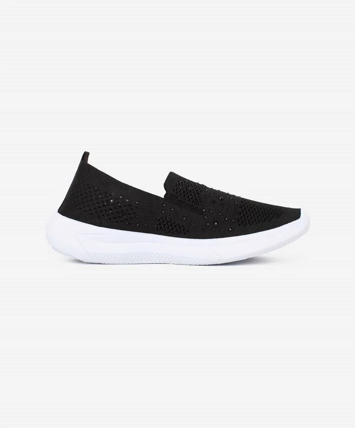 Women's Zest Slip On Sneaker In Black