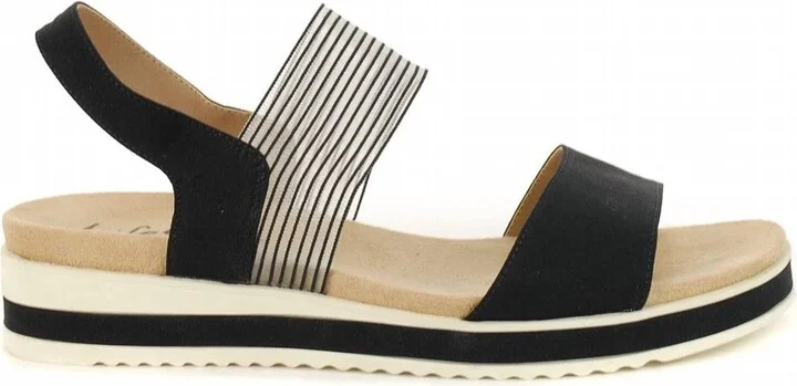 Women's Zing Platform Sandals In Black