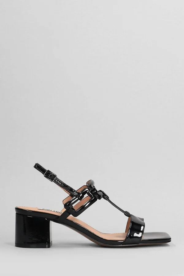 Women's Zinnia Patent Sandal In Black