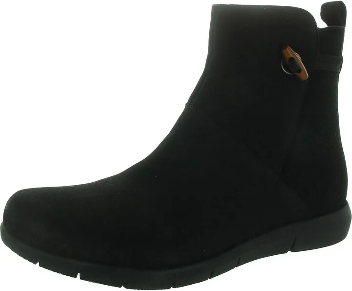 Womens Zipper Ankle Boots