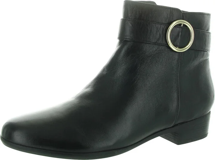 Womens Zipper Ankle Boots