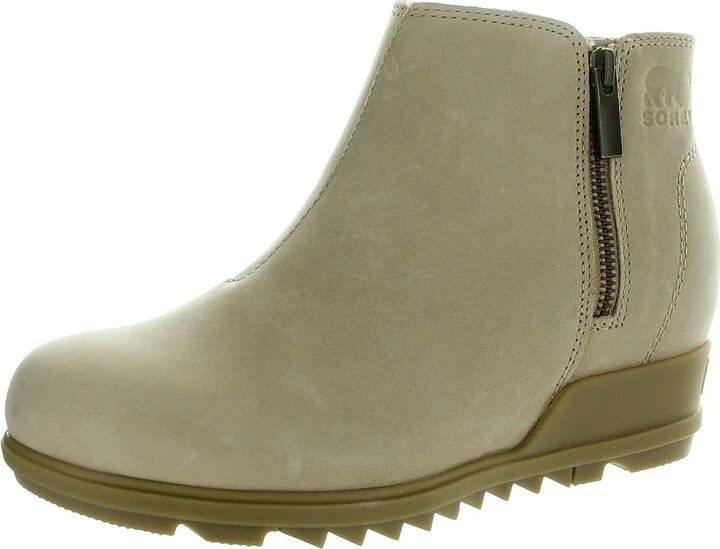 Womens Zipper Ankle Boots