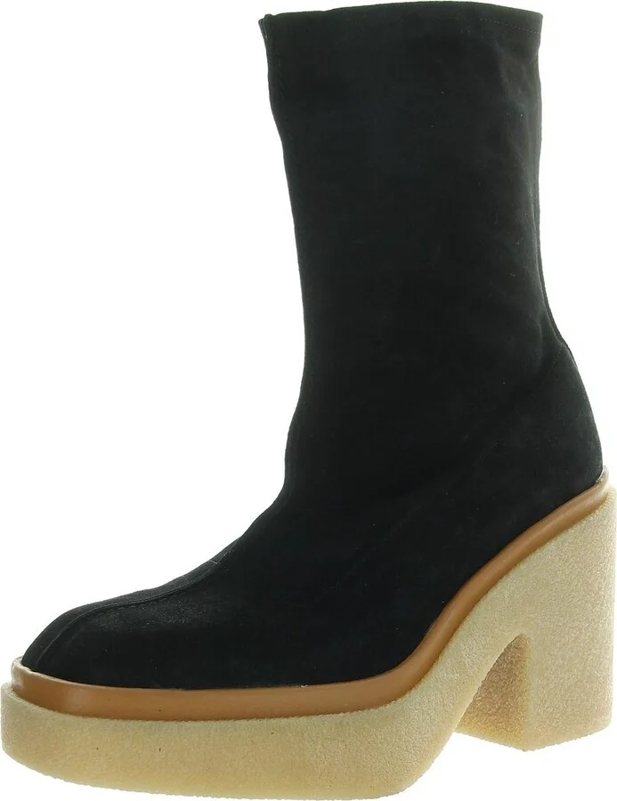 Womens Zipper Ankle Boots
