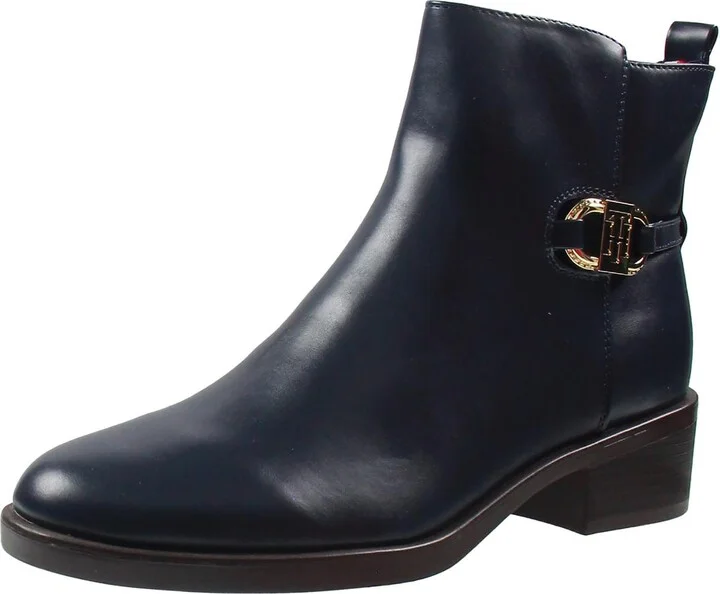 Womens Zipper Ankle Boots