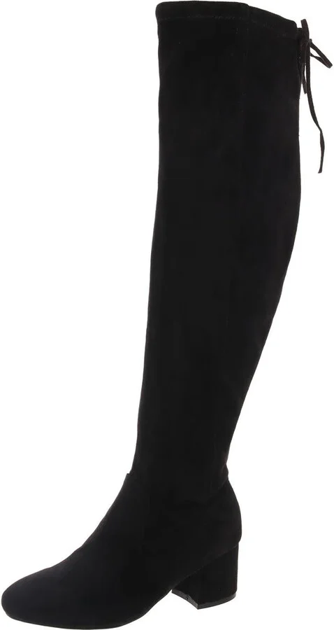 Womens Zipper Dressy Over-The-Knee Boots