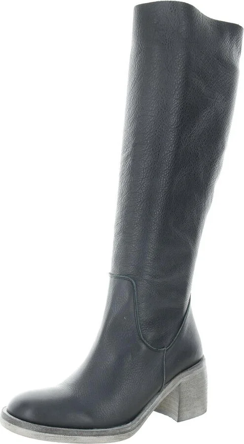 Womens Zipper Knee-High Boots
